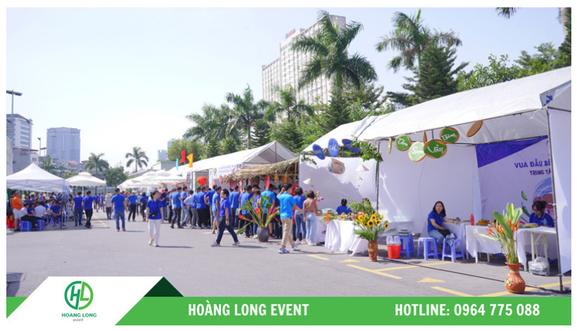 chi phí thuê gian hàng hội chợ 